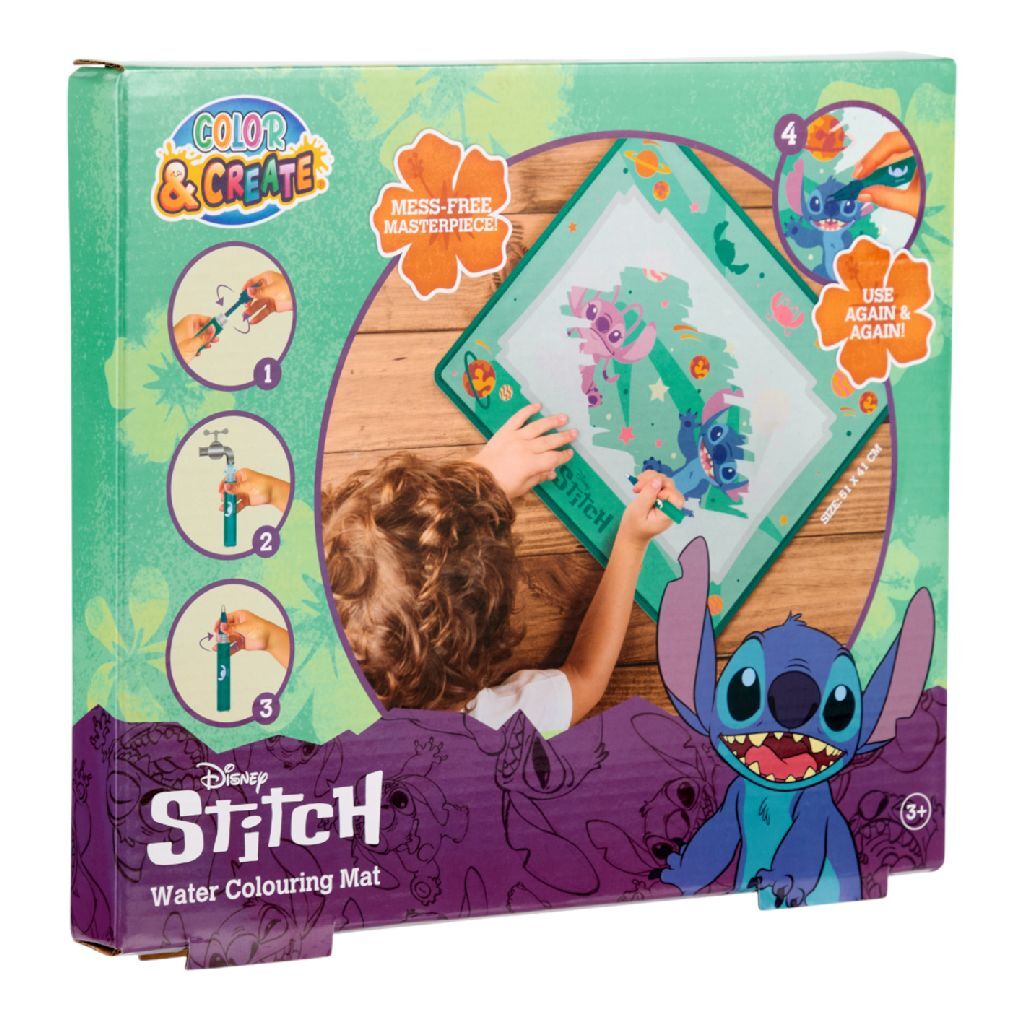 Disney Stitch Aqua Coloring Playmat 51x41 cm