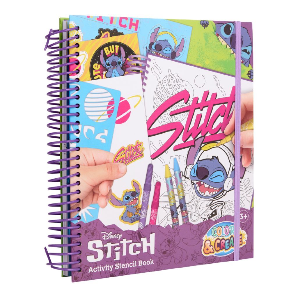 Disney Stitch Activity Coloring Book with Markers