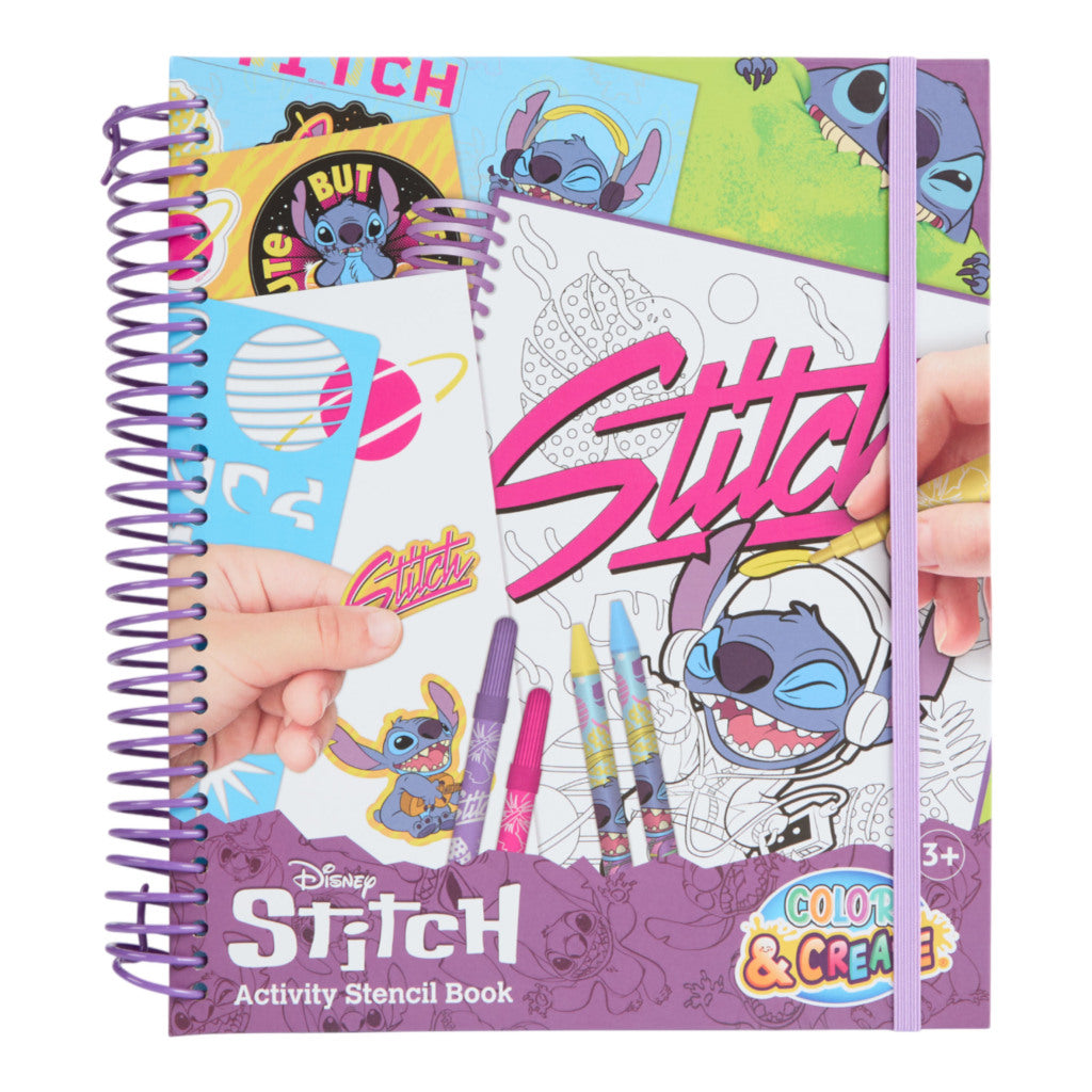 Disney Stitch Activity Coloring Book with Markers