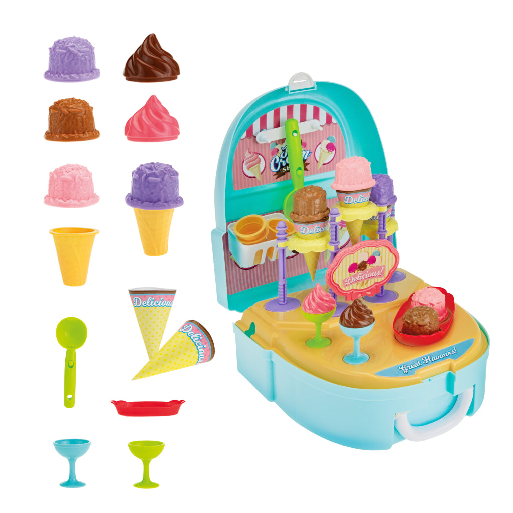 Toi Toys Ice Cream in Backpack Playset