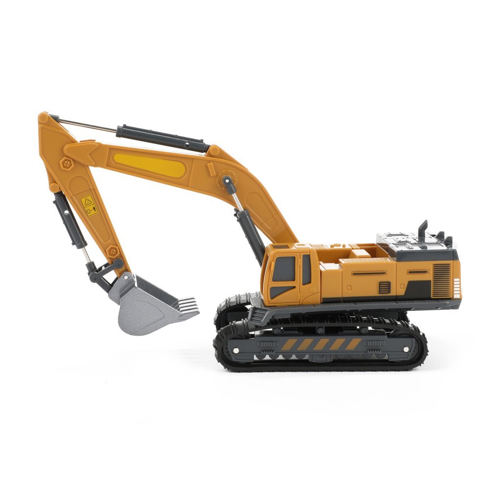 Metal World Tracked Excavator 1:55 Yellow/Black