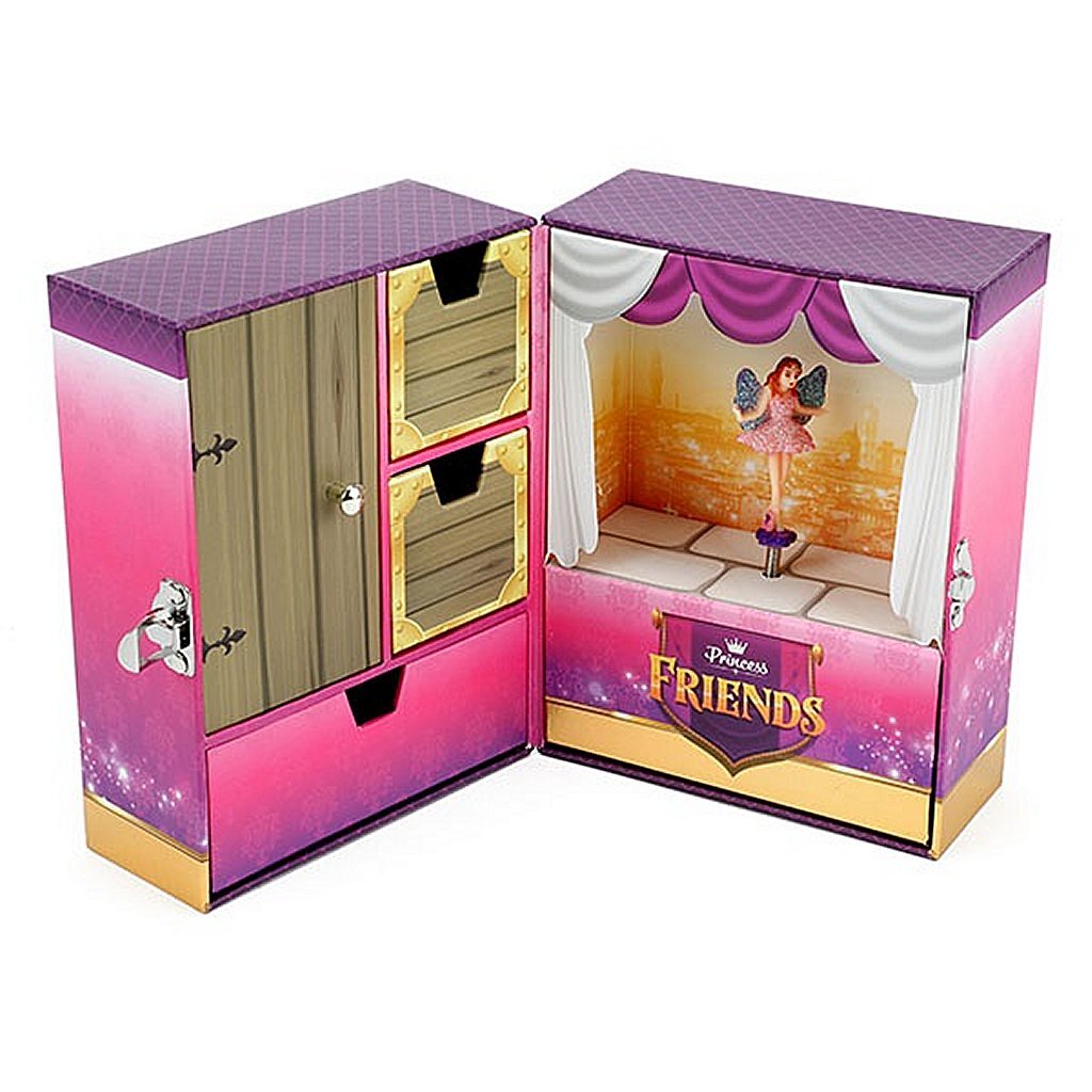 Princess → Musical Jewelry Box → Pink → For Girls → Age 4-6