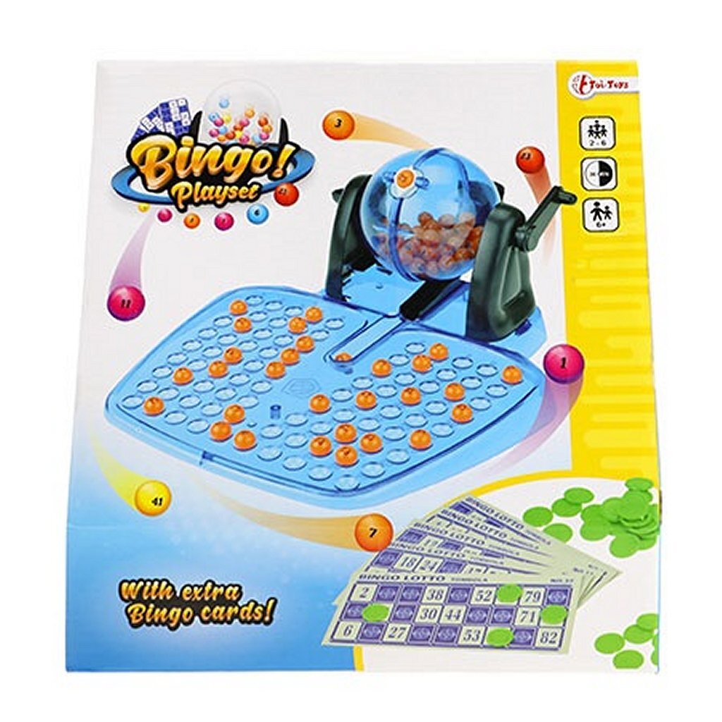 Toi-Toys Bingo Set Blue/Orange