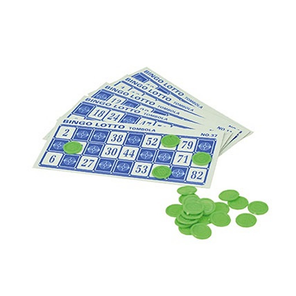 Toi-Toys Bingo Set Blue/Orange