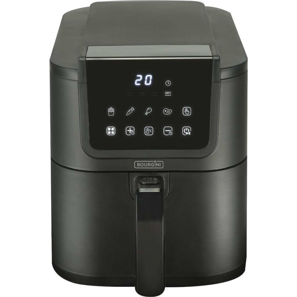 Bourgini Slimfit Airfryer XL 5 L 1500W Black