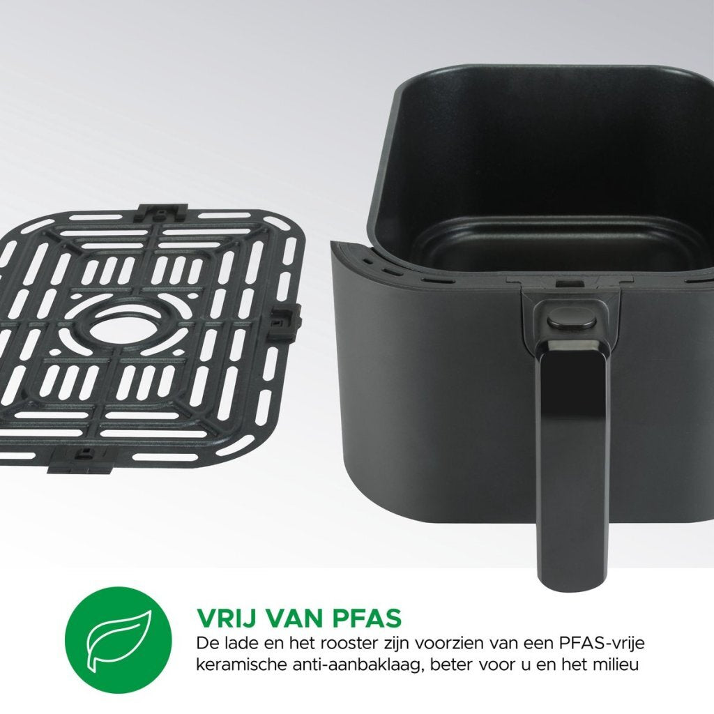 Bourgini Slimfit Airfryer XL 5 L 1500W Black