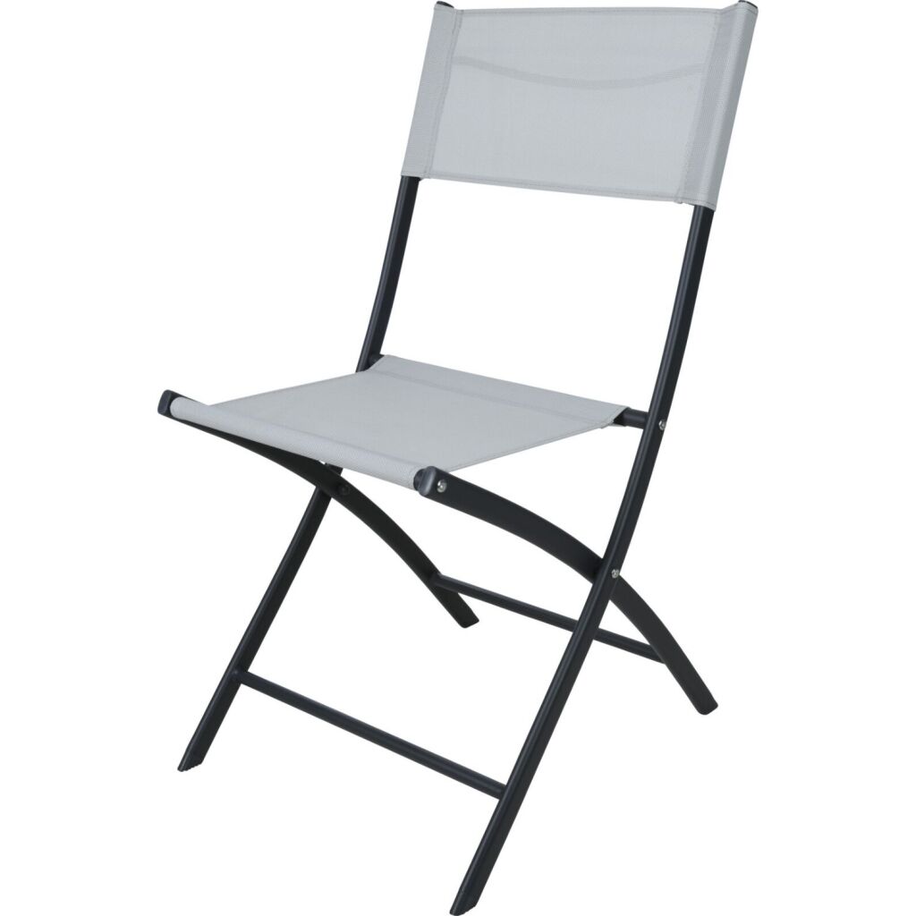 PROGARDEN Folding Garden Chair 43x52x79 cm Cream
