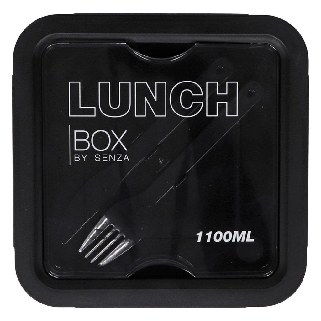 Senza Lunchbox 1100 ml Black