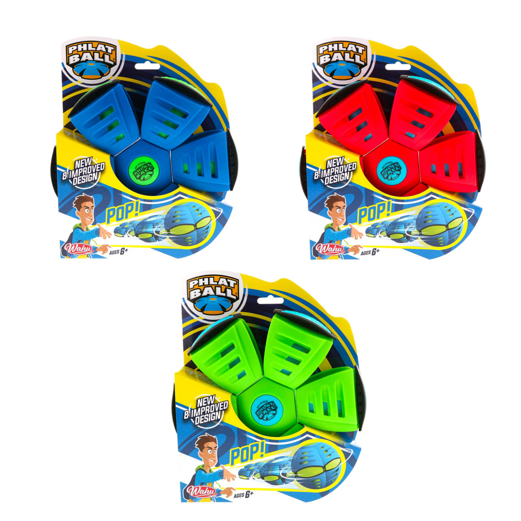Wahu Phlat Ball Classic Flying Disc for Kids - Assorted Colors