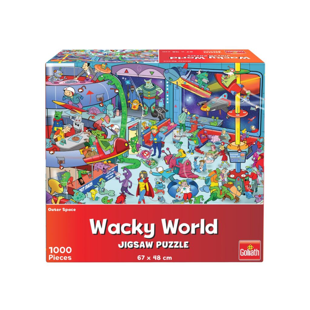 Goliath Wacky World Outerspace Puzzle 1000 Pieces