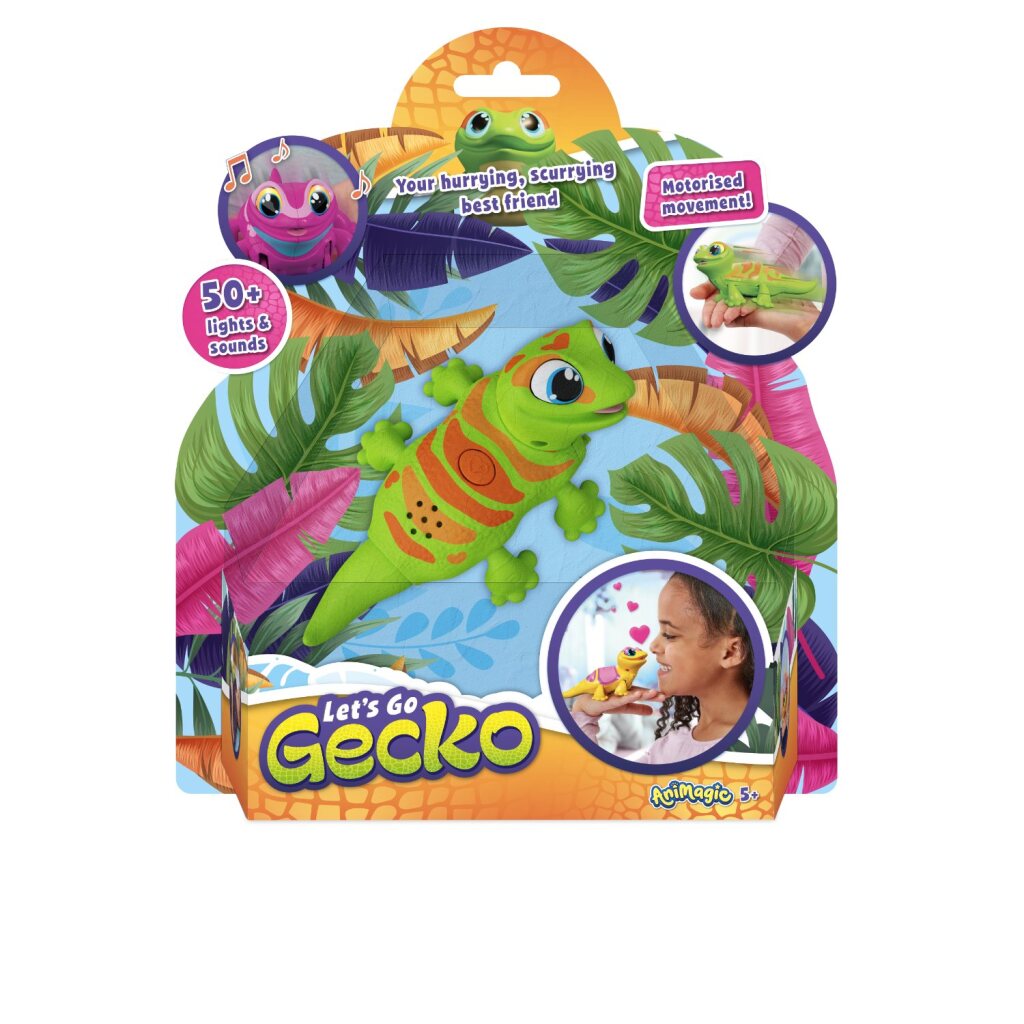Goliath AniMagic Interactive Gecko + Sound Effects