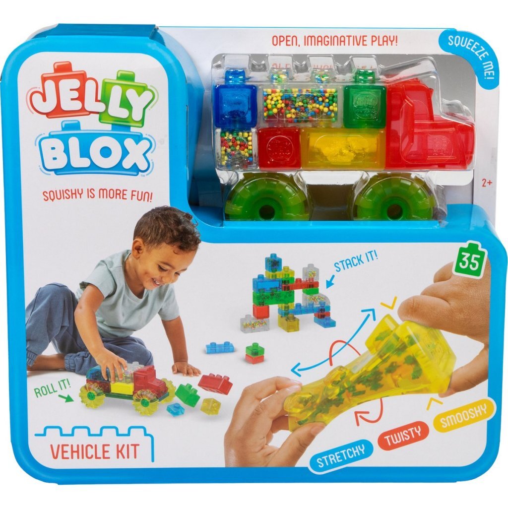 Goliath Jelly Blox Vroom Truck Kit 35-Piece Building Set