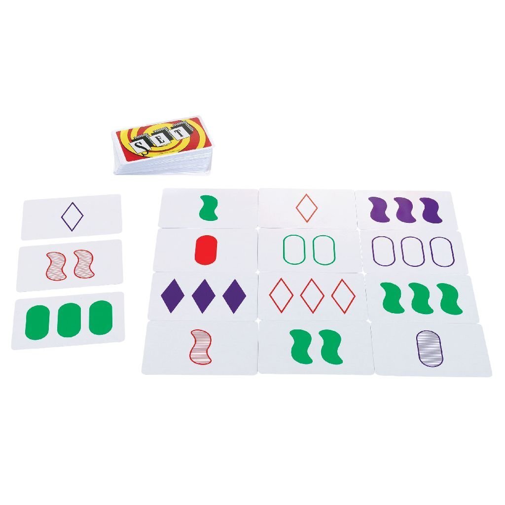 Goliath SET! Card Game - Fast-Paced Visual Challenge for All Ages
