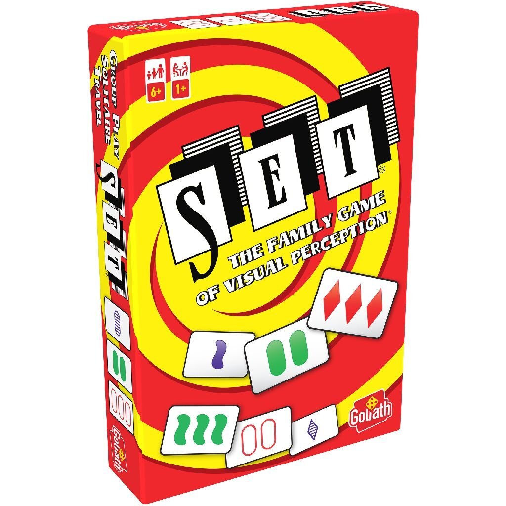Goliath SET! Card Game - Fast-Paced Visual Challenge for All Ages