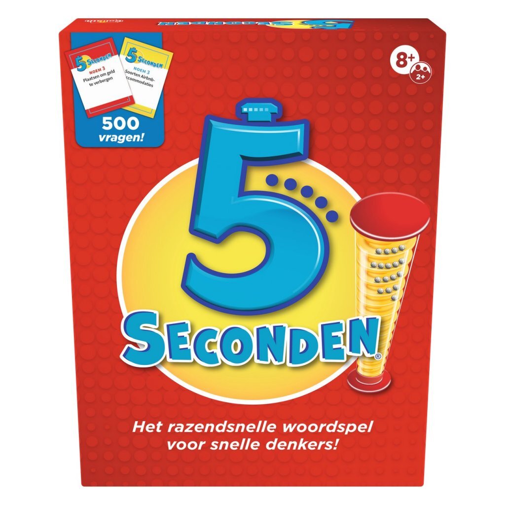 Goliath 5 Seconds Party Game - Fast-Paced Fun for Ages 8+