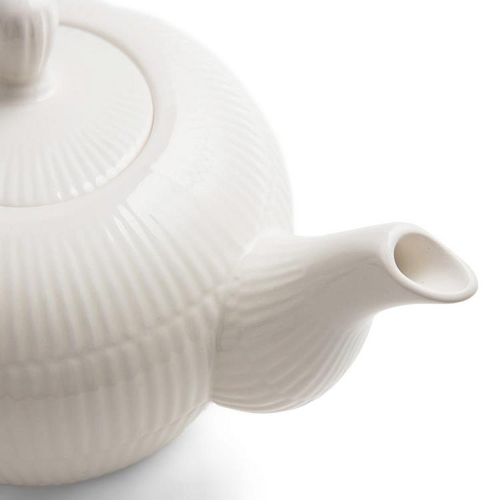 Royal Boch Vienne Teapot Earthenware/White 1.25 L
