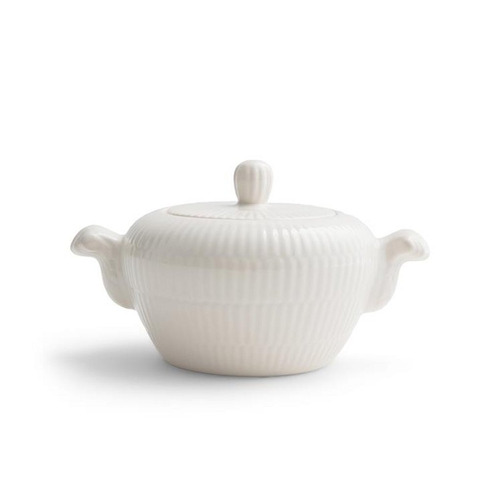 Royal Boch Vienne Sugar Bowl Earthenware/White