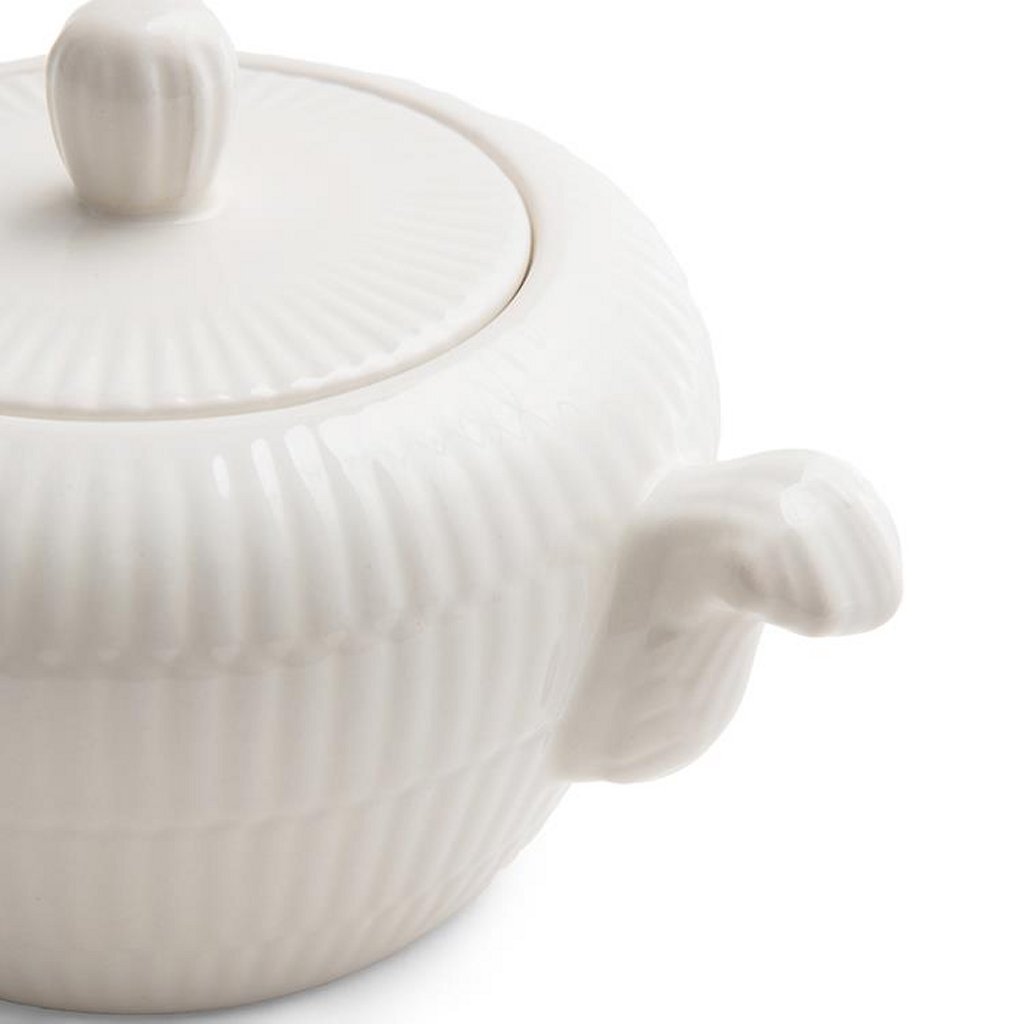 Royal Boch Vienne Sugar Bowl Earthenware/White