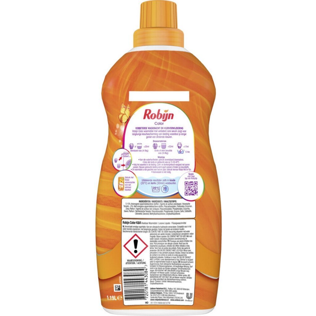 Robijn Color Laundry Detergent 1.19 L