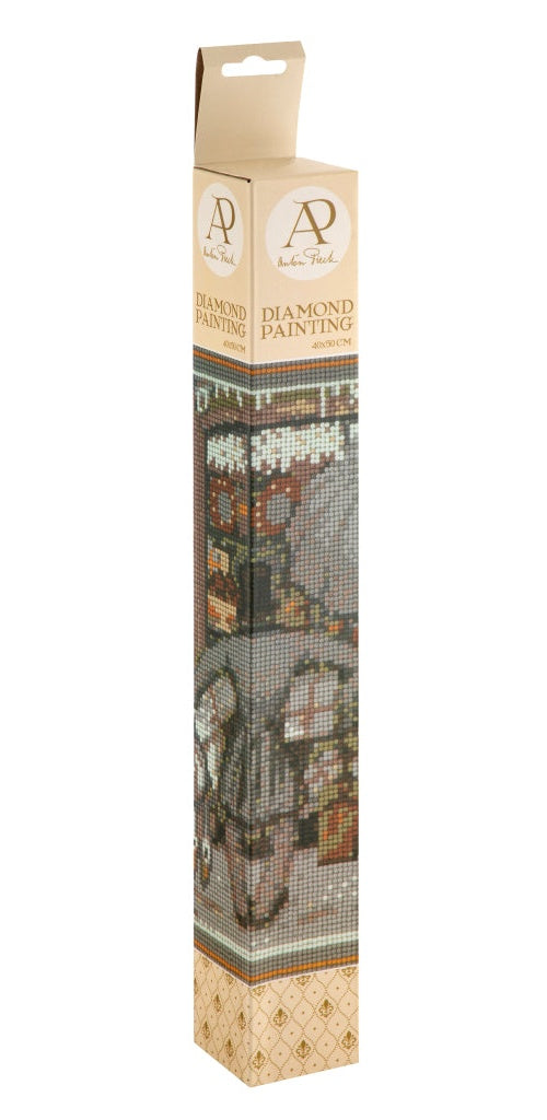Grafix Diamond Painting Anton Pieck Etalage 40x50cm afbeelding 3