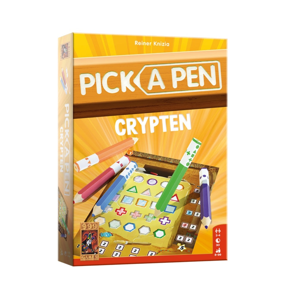 999 Games Pick a Pen Crypts - Drawing Game for 2 to 4 Players - Ages 8+