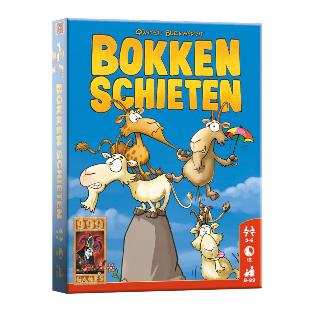 999 Games Goat Shooting - Trick-Taking Card Game for 2-6 Players
