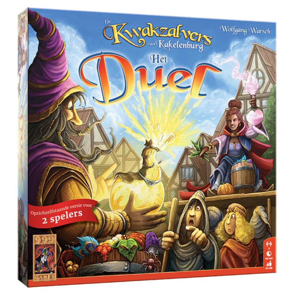 999 Games Quacks of Kakelenburg The Duel - Strategic Expansion for 2 Players