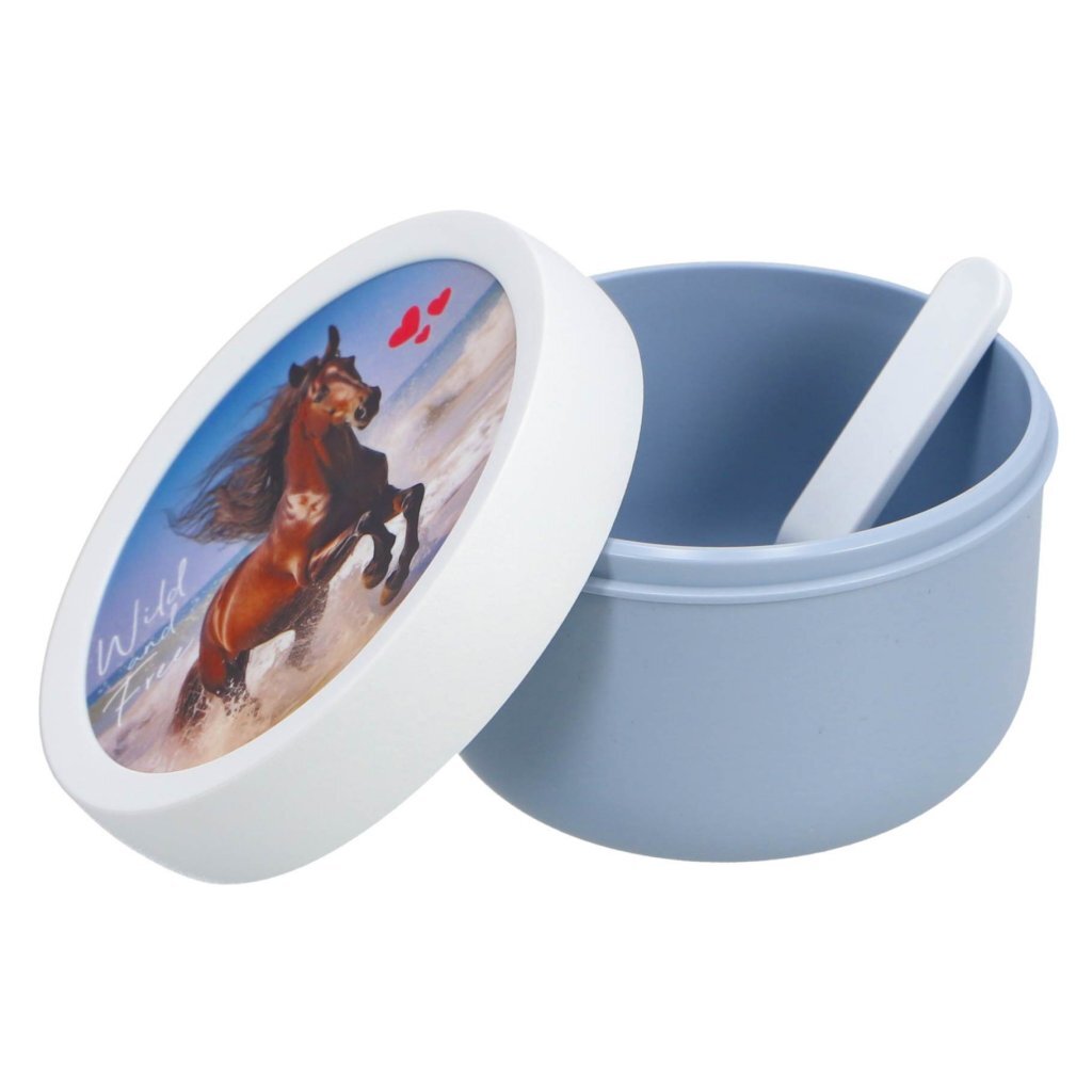 Mepal Campus Fruit Box 300 ml Wild Horse White/Blue