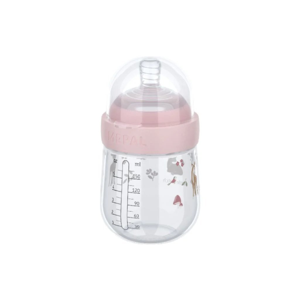 Mepal Little Dutch Fairy Garden Baby Bottle 165 ml Pink