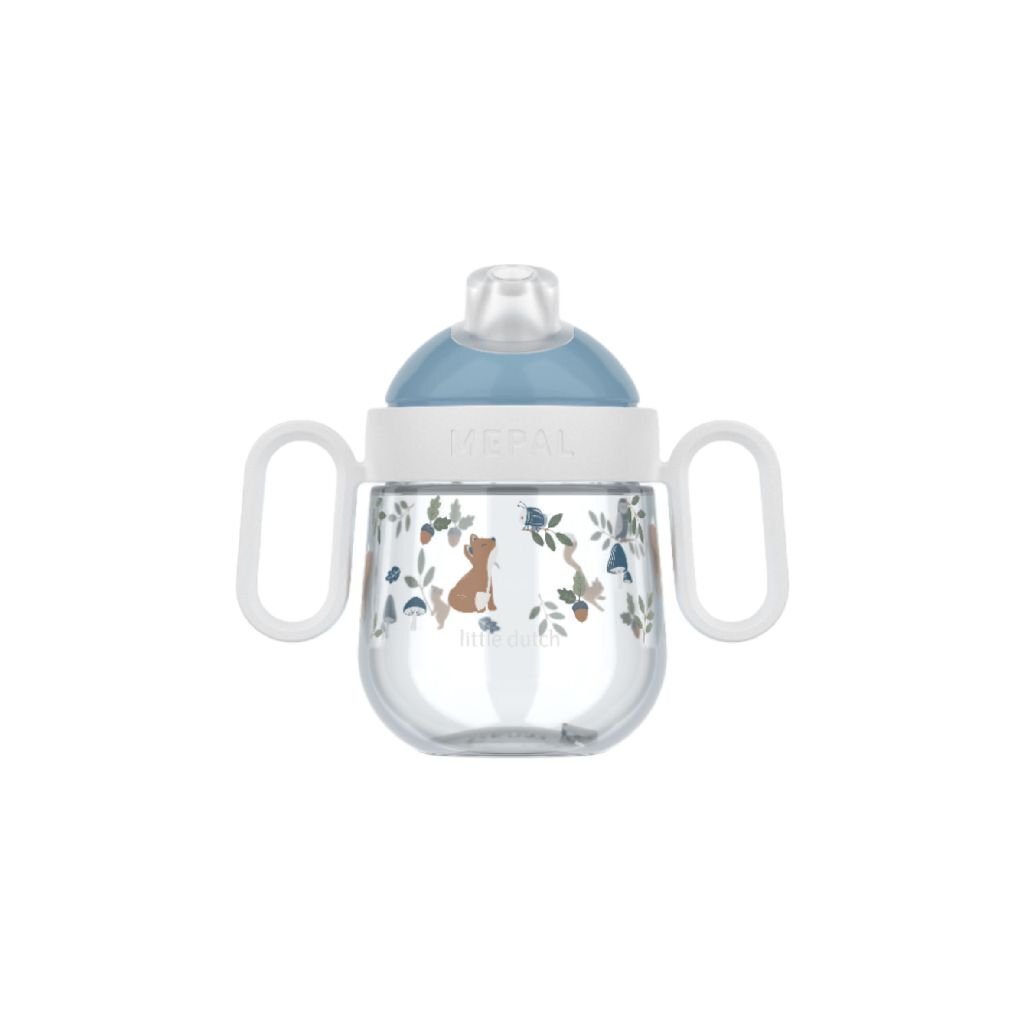 Mepal Little Dutch Forest Friends Leak-Proof Cup Blue/White