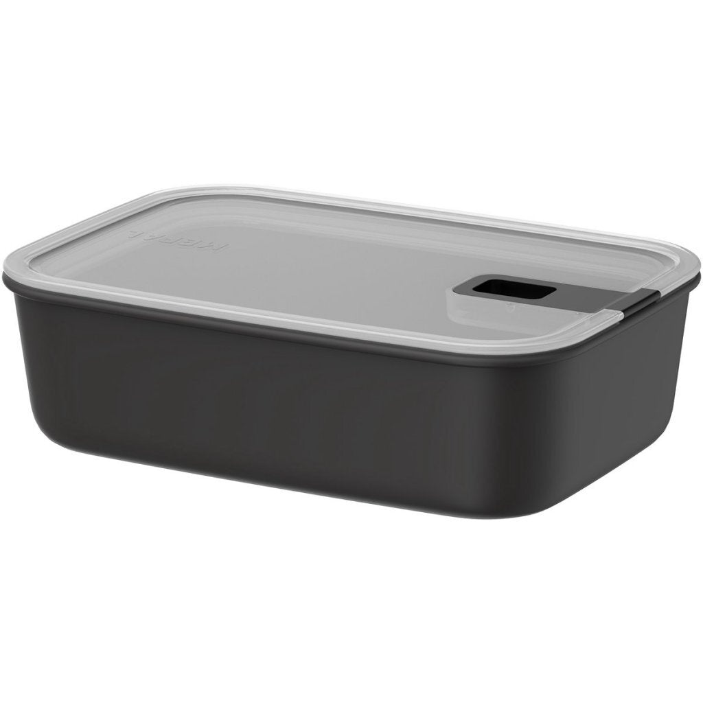 Mepal Easyclip Food Storage Container 1.5 L Nordic Black