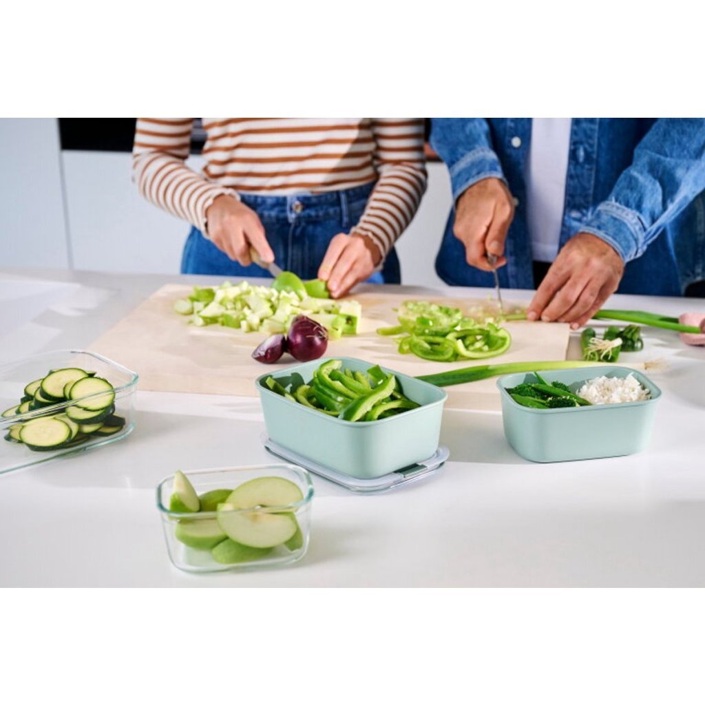 Mepal Easyclip Food Storage Container 1.5 L Nordic Sage