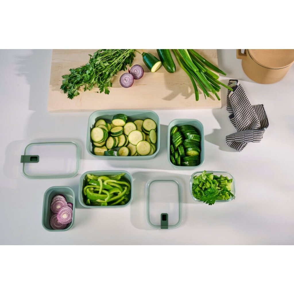 Mepal Easyclip Food Storage Container 1.5 L Nordic Sage