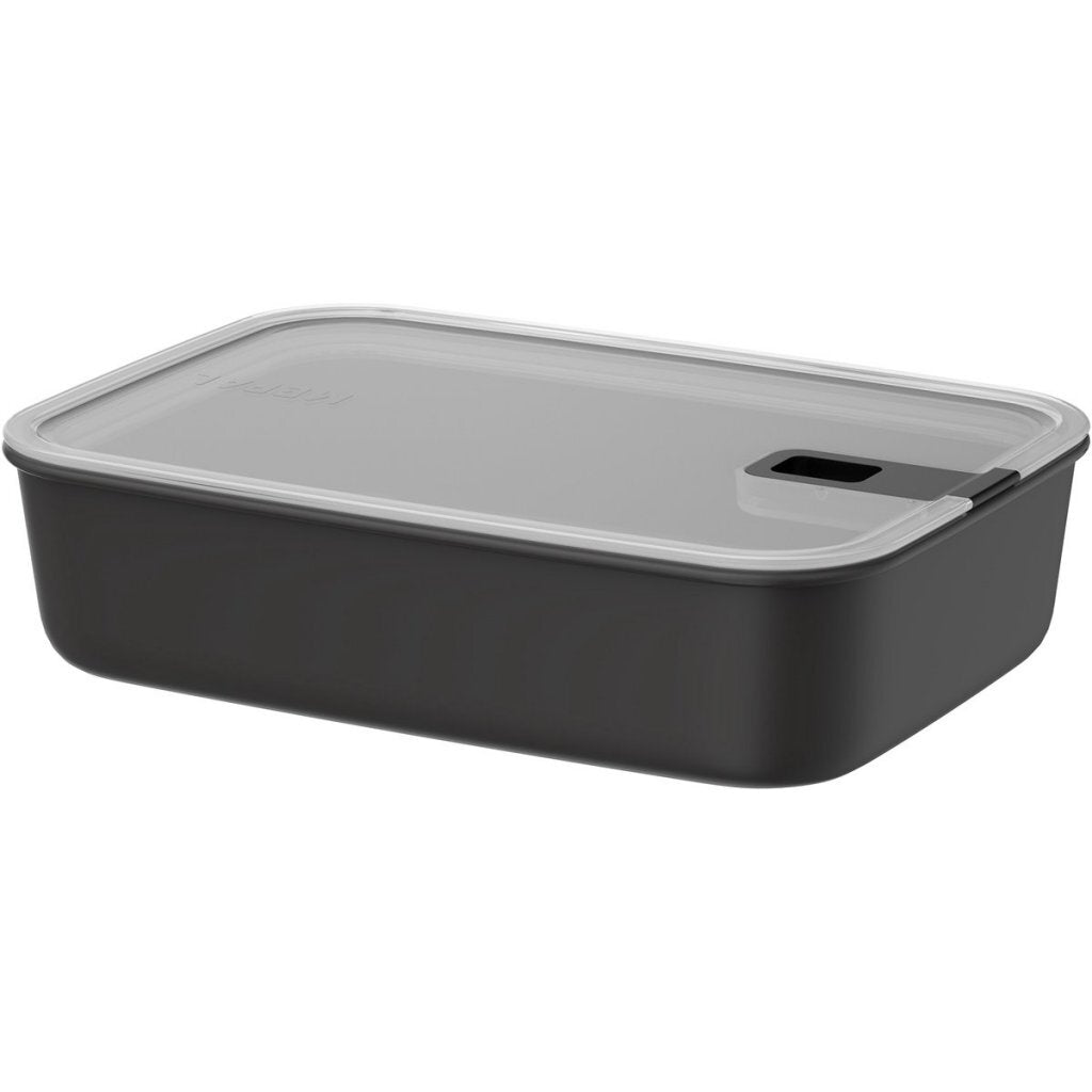 Mepal Easyclip Food Storage Container 2.25 L Nordic Black
