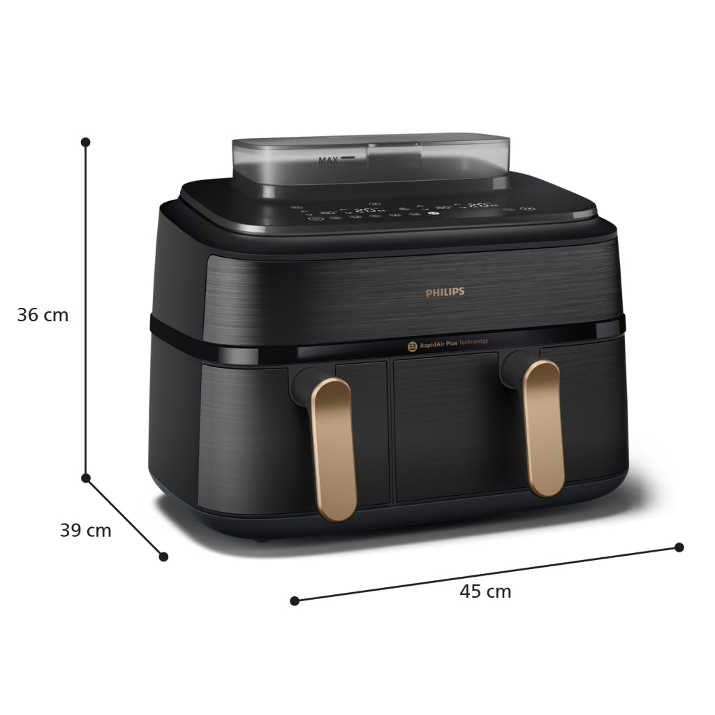 Philips NA552/00 5000 Series Airfryer 9 L 2750W Black/Gold