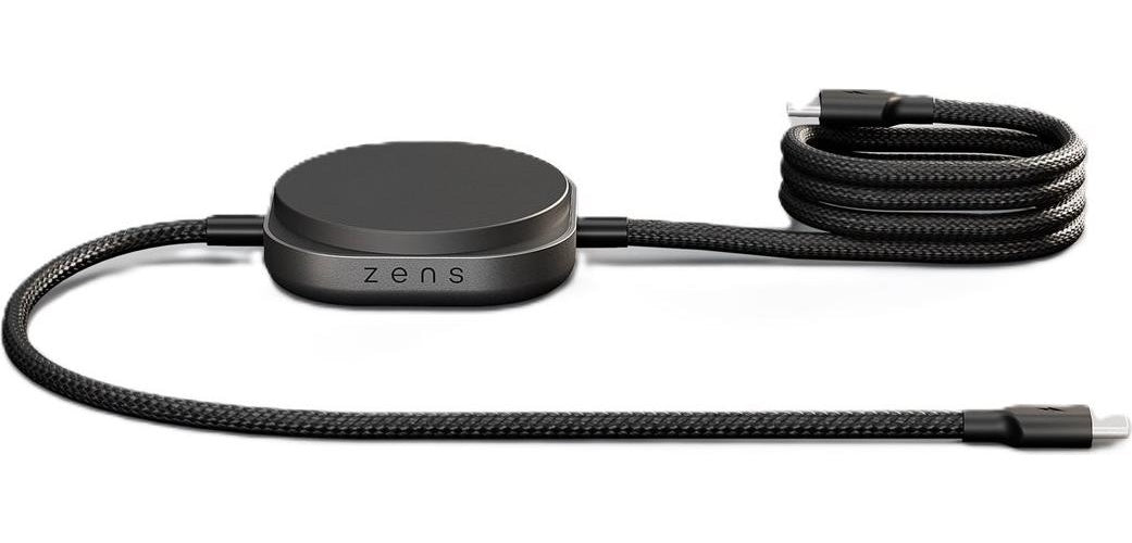 ZENS Pro 2 - Kabelloses Ladegerät - 140 Watt - 2 Ausgabeanschlussstellen (magnetisch, 24 pin USB-C) - MFI-zertifiziert (ZECC05B/00) afbeelding 1