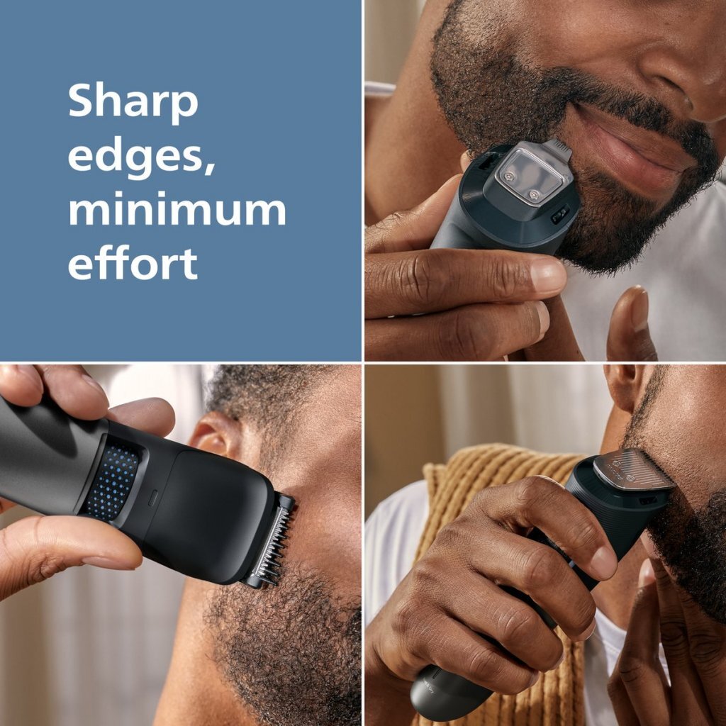 Philips Beard Trimmer Black/Blue BT7665/15