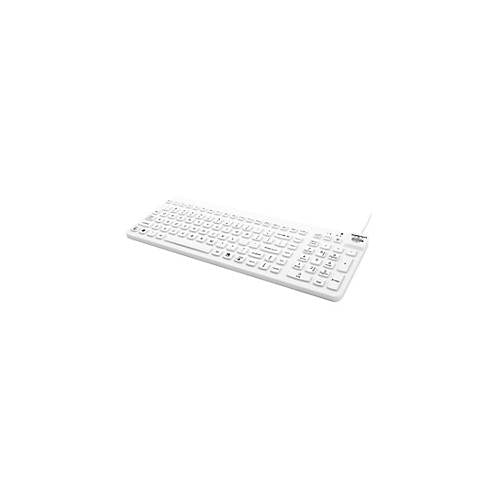 MAN&MACHINE Keyboard Really Cool wh. Hygienetastatur,white,USB,DE (RCLP/DE/W5) afbeelding 1