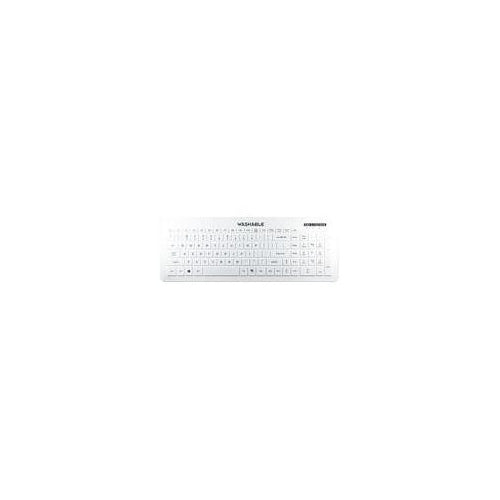 MAN&MACHINE Keyboard Very Cool Flat Hygienetastatur,white,104Tasten,DE (VCF/DE/W5) afbeelding 1