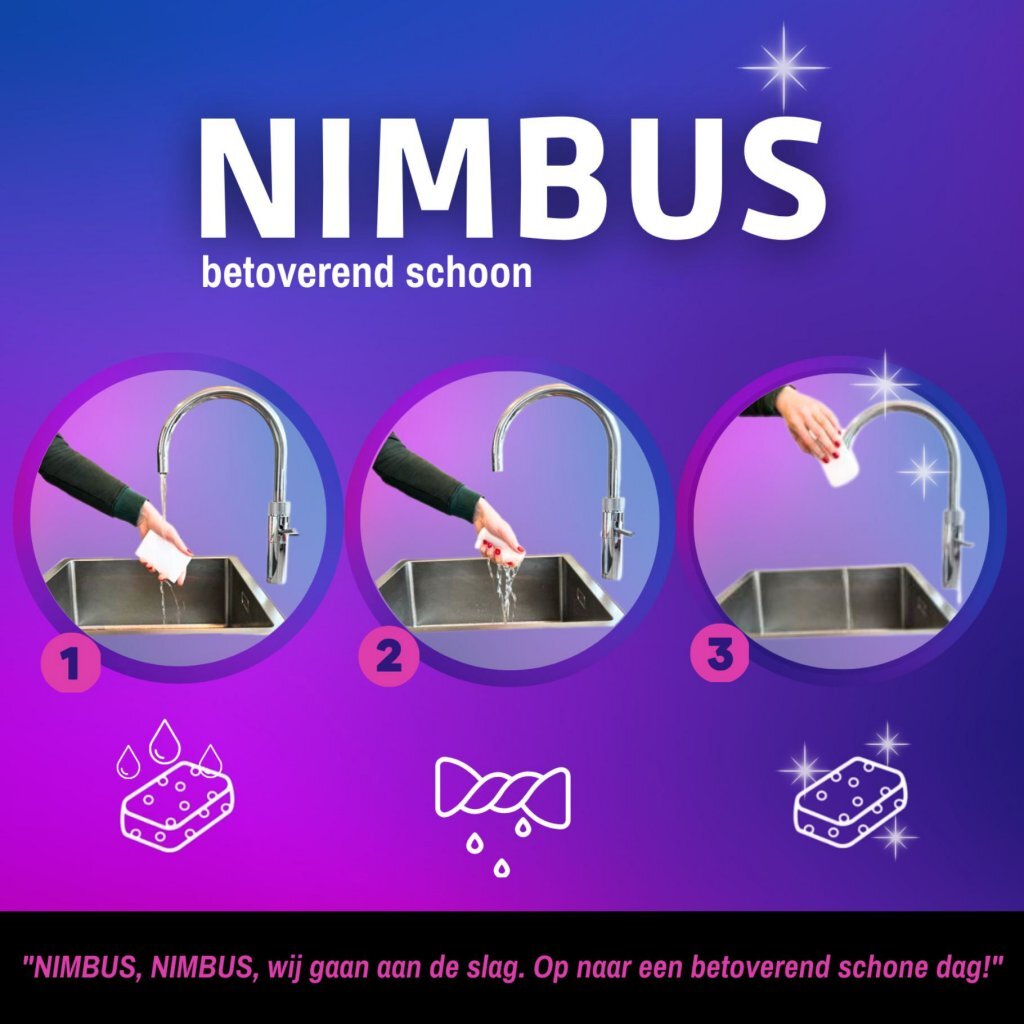 Nimbus Wonder Sponge 24 Pieces