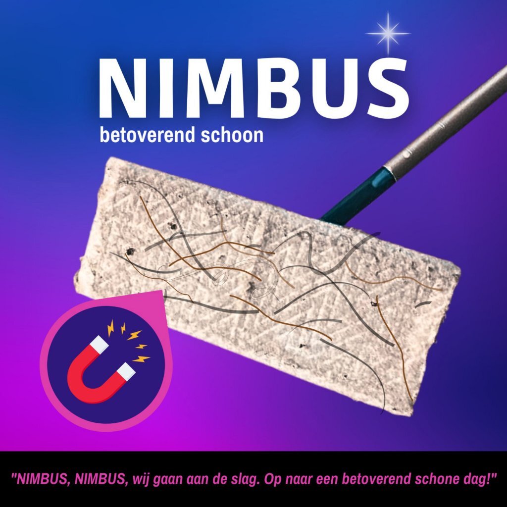 Nimbus Magic Floor Wiper Starter Kit - Includes 10 Dry Cloths