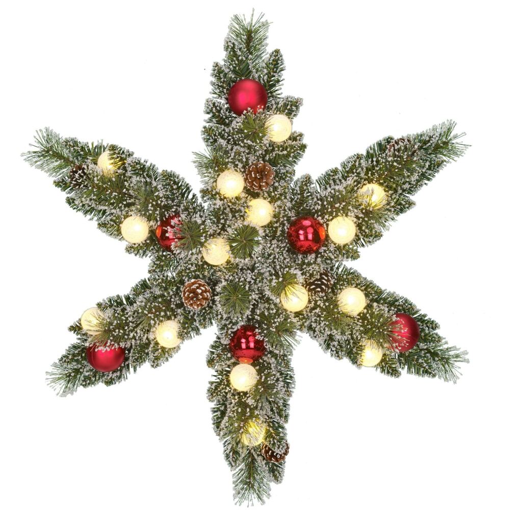 Black Box Kaprun Star 15 LEDs 15x60 cm Green/Red