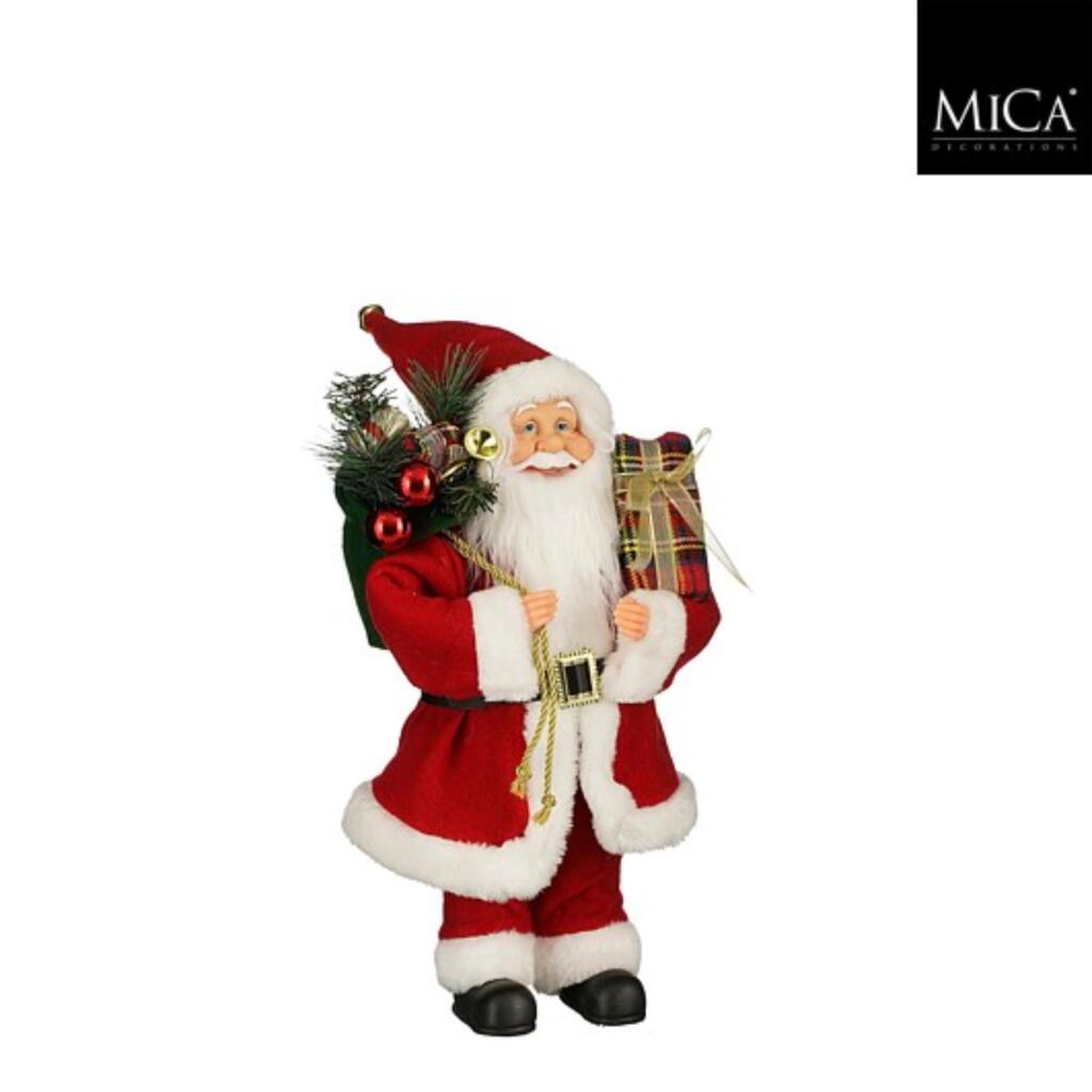 Mica Decorations Santa Claus Decoration 25x15x40 cm
