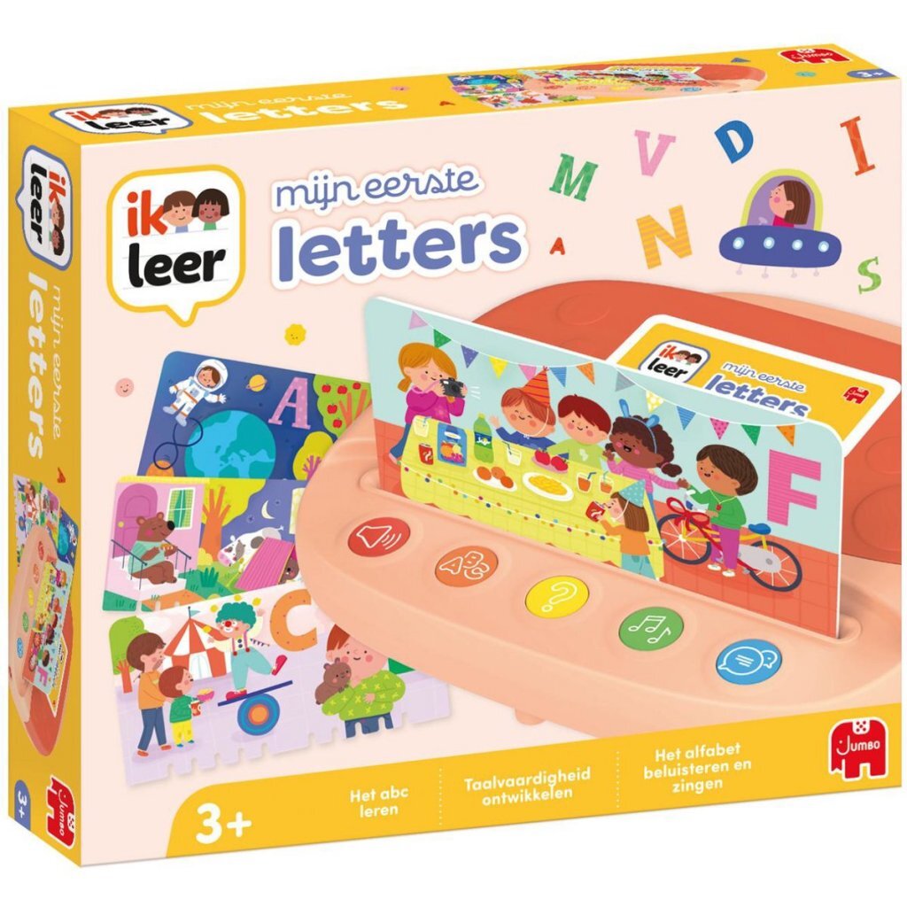 Jumbo I'm Learning My First Letters Educational Game for Children Aged 3 and Up