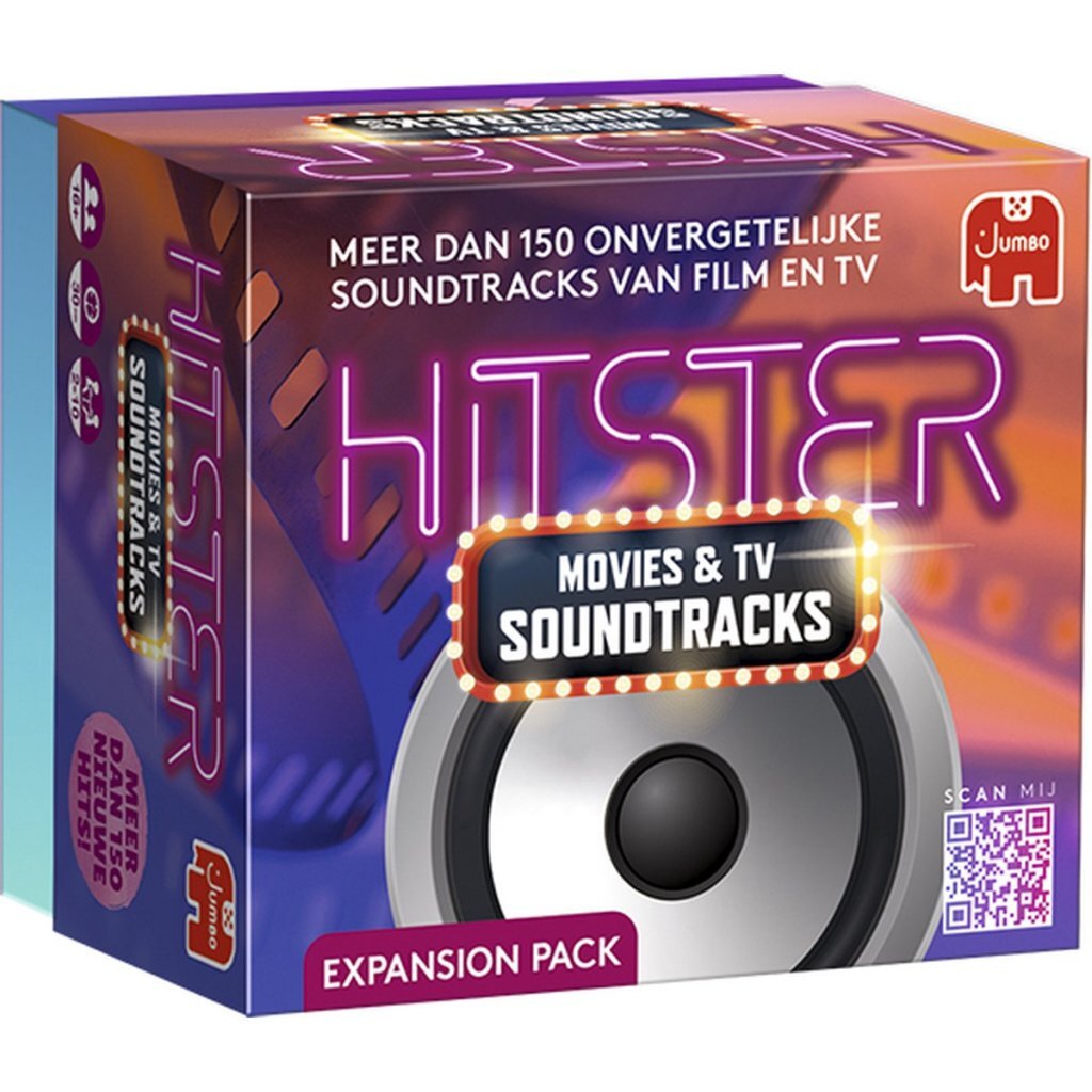 Jumbo Hitster Movies + TV Soundtracks Expansion Party Game