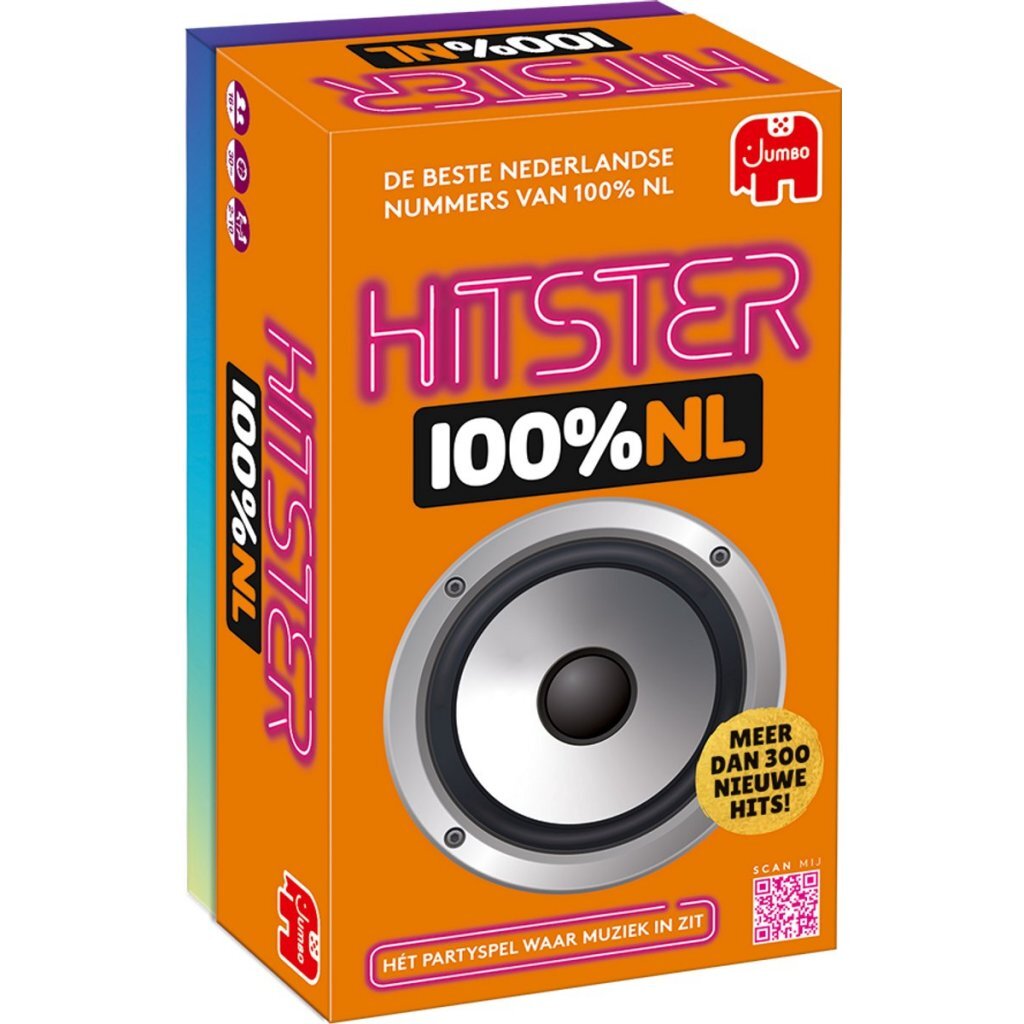 Jumbo Hitster 100% NL Party Game - Dutch Music Edition