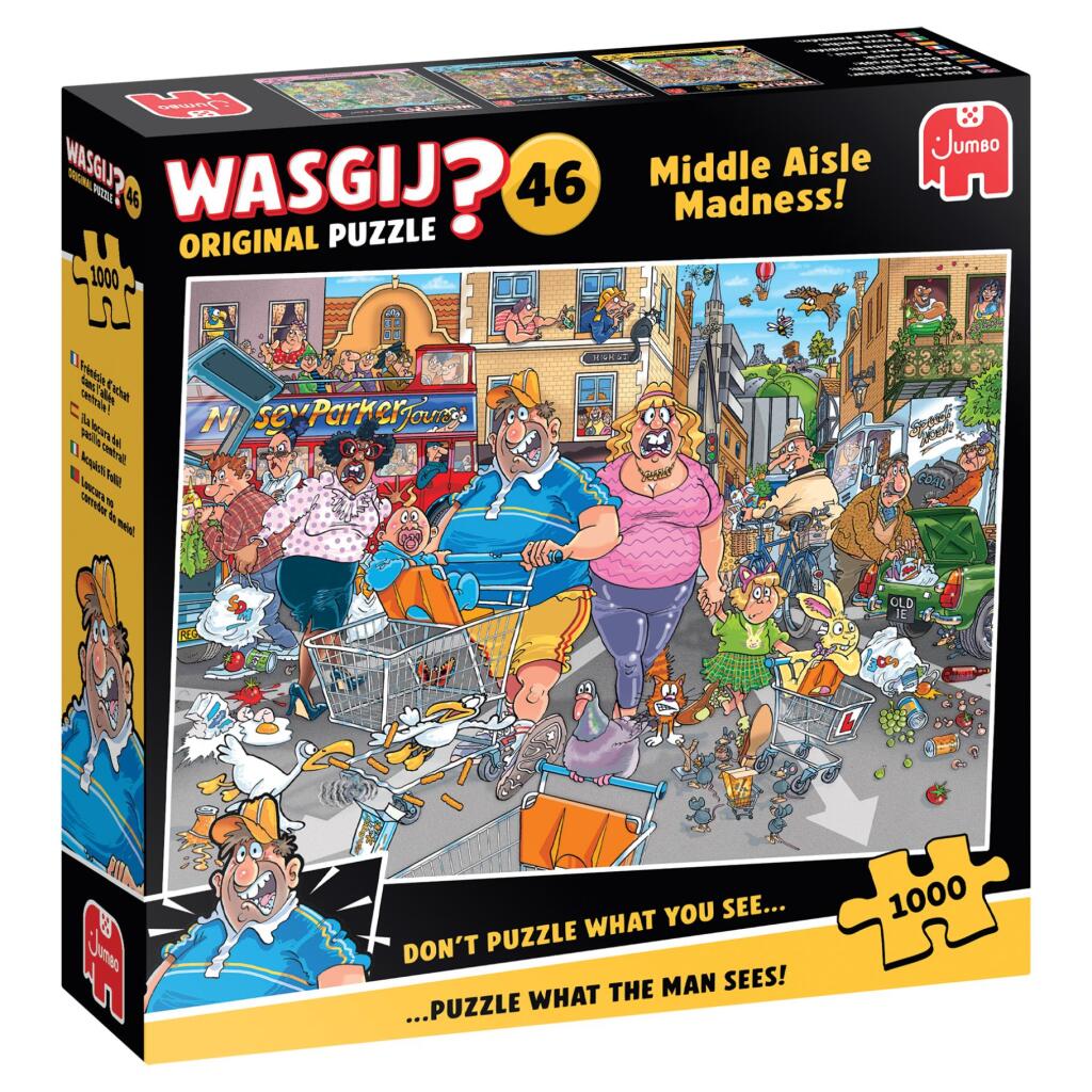Jumbo Wasgij Original Puzzle Bargains 1000 Pieces