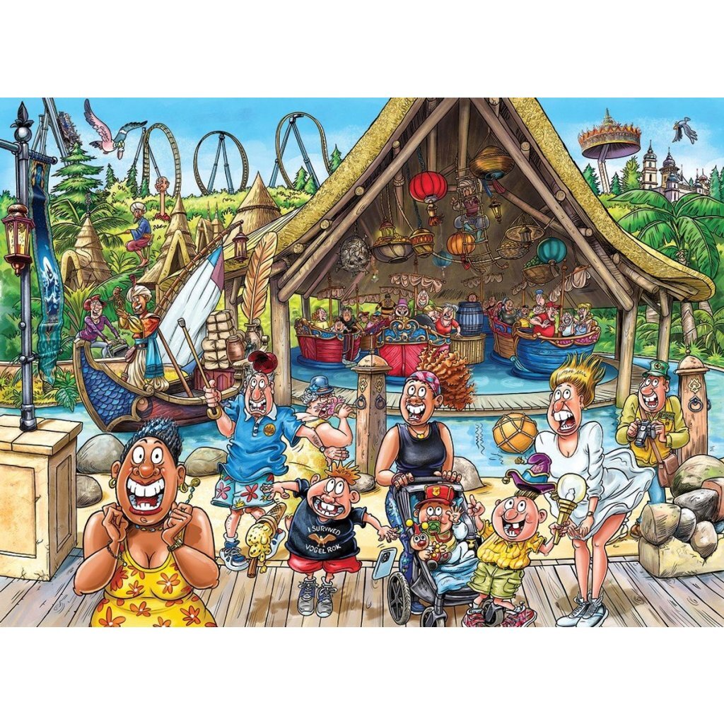 Jumbo Puzzle Wasgij Original The World of Sindbad! 1000 Pieces