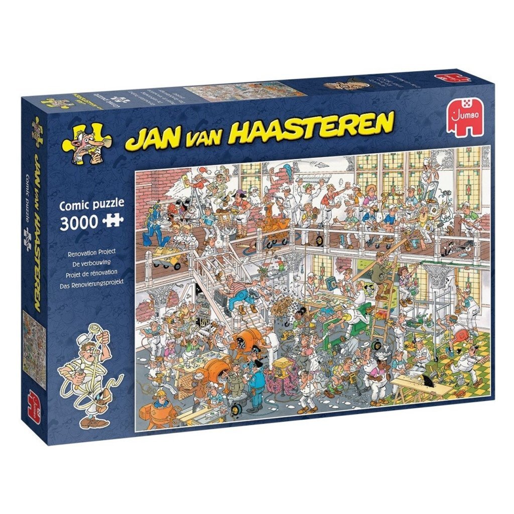 Jumbo Jan van Haasteren Puzzle The Renovation 3000 Pieces
