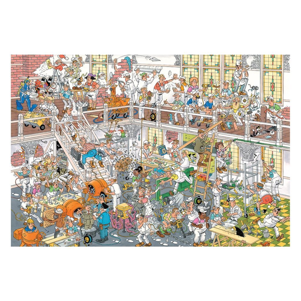 Jumbo Jan van Haasteren Puzzle The Renovation 3000 Pieces